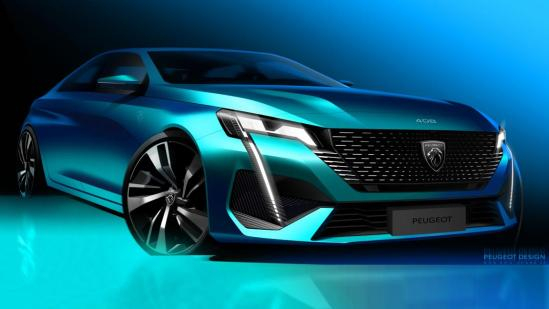 這顏值愛了！東風(fēng)標(biāo)致新408再曝設(shè)計手